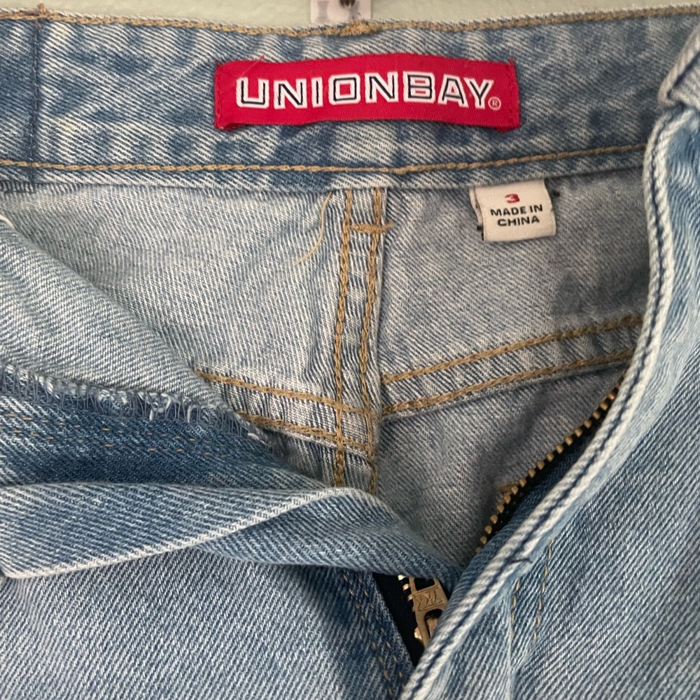 Union Bay size 3 mom straight leg jeans